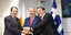 συμφωνία Ελλάδας-Κύπρου-Ισραήλ/Φωτογραφία: Eurokinissi