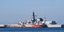 Η φρεγάτα του Βρετανικού Βασιλικού Ναυτικού στο λιμάνι του Πειραιά 