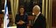 Η Ολγα Κεφαλογιάννη συνάντησε στο Ισραήλ τον πρόεδρο Σιμόν Πέρες