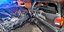 Μεθυσμένος οδηγός τράκαρε με έξι αυτοκίνητα. Φωτογραφία: korinthostv