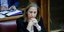 Η Μαριλίζα Ξενογιαννακοπούλου στα υπουργικά έδρανα της Βουλής/Φωτογραφία: Eurokinissi
