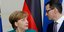 Η Άνγκελα Μέρκελ θα συναντηθεί με τον Πολωνό πρωθυπουργό Ματέους Μοραβιέτσκι (Φωτογραφία αρχείου: ΑΡ) 