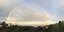 Εντυπωσιακό ουράνιο τόξο στα Χανιά (Φωτογραφία: flashnews)