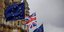 σημαίες Ηνωμένου Βασιλείου και ΕΕ στο Λονδίνο/Φωτογραφία: AP