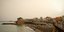 αφρικανική σκόνη στο Ηράκλειο/Φωτογραφία: Eurokinissi