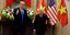 Ο Τραμπ με τον Βιετναμέζο πρόεδρο/Φωτογραφία: AP