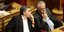 Ευκλείδης Τσακαλώτος και Γιάννης Δραγασάκης στα έδρανα της Βουλής -Φωτογραφία: EUROKINISSI