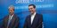 Ο Αλέξης Τσίπρας με τον Ιταλό πρωθυπουργό. ΦΩΤΟΓΡΑΦΙΑ: EUROKINISSI / ΓΡ. ΤΥΠΟΥ ΠΡΩΘΥΠΟΥΡΓΟΥ/ ANDREA BONETTI