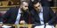Ο Δημήτρης Τζανακόπουλος και ο Αλέξης Τσίπρας στη Βουλή / Φωτογραφία: Nikos Libertas / SOOC