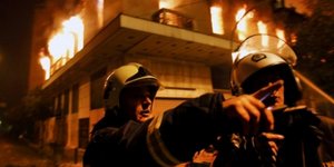 Γης Μαδιάμ το κέντρο της Αθήνας - Έκαιγαν τα πάντα