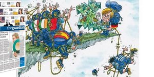 Guardian: Η Μέρκελ αρχηγός ορειβάτης