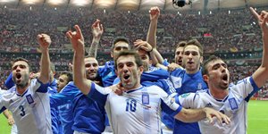 Οι πανηγυρισμοί των διεθνών μετά τη νίκη με την Ρωσία [βίντεο]