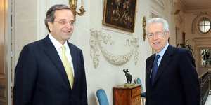 Τετ α τετ Σαμαρά-Μόντι την Παρασκευή στη Ρώμη
