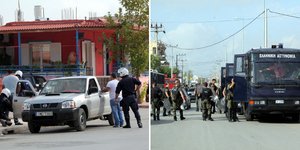 Γέμισαν οι κλούβες τις ΕΛ.ΑΣ στο Ζεφύρι - 150 προσαγωγές και πέντε συλλήψεις
