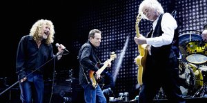 Το θρυλικό συγκρότημα  Led Zeppelin  στην Αθήνα