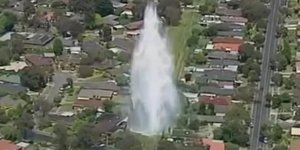 Εντυπωσιακός πίδακας νερού στην Μελβούρνη [βίντεο]