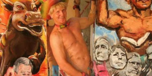 Αυστραλός καλλιτέχνης ζωγραφίζει με το... πέος του [εικόνες & βίντεο]