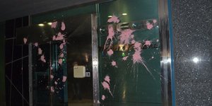Ο χρυσαυγίτης Χρήστος Παππάς ούρησε μπροστά στην είσοδο του Mega