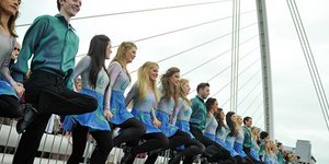 Ο τεράστιος χορός των Ιρλανδών