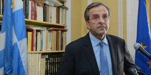 Ο Αντώνης Σαμαράς είπε το τελευταίο «αντίο» στον Δημήτρη Ζάννα 