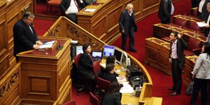 Βενιζέλος σε Τσίπρα: Μην μου σηκώνεις το δάχτυλο εμένα... Ελα