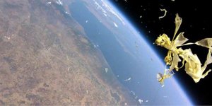 Ενα μπαλόνι «σκάει» σε ύψος 33.923 με θέα τον Ολυμπο [εικόνες]