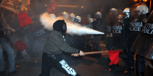 Επεισόδια στο κέντρο της Αθήνας: Δακρυγόνα