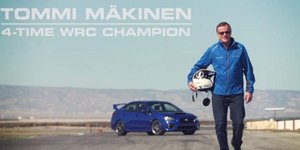 O Tommi Makinen στο τιμόνι του νέου Subaru WRX STi