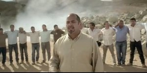 Η πιο δυνατή διαφήμιση του Μουντιάλ -Οι Χιλιανοί ανθρακωρύχοι φωνάζουν «δεν φοβό