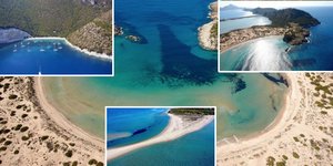 Μοναδικές φωτογραφίες που κόβουν την ανάσα: Η ελληνική ακτογραμμή από ψηλά