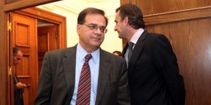 Διαδοχικές συναντήσεις του Γκ. Χαρδούβελη με Μητσοτάκη