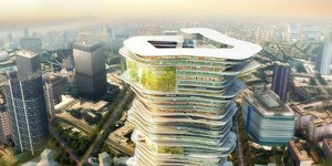 Μια κάθετη πόλη που θα «αιωρείται» στον αέρα -Το σχέδιο των Λονδρέζων που θα λύσ