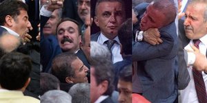 Ρινγκ η βουλή της Τουρκίας -Μπουνιές