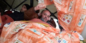 Απεργία πείνας Μιχελογιαννάκη (EUROKINISSI/ΓΕΩΡΓΙΑ ΠΑΝΑΓΟΠΟΥΛΟΥ)