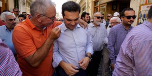 (EUROKINISSI/ΓΡΑΦΕΙΟ ΤΥΠΟΥ ΣΥΡΙΖΑ/ANDREA BONETTI)