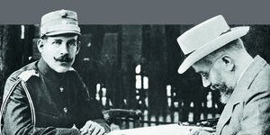 Η ορκομωσία του βασιλιά Κωνσταντίνου μέσα στη Βουλή (8 Μαρτίου 1913) Φωτογραφία: Εθνικό Ιστορικό Μουσείο.