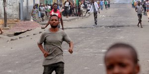 Από επεισόδια στο Κονγκό. AP Photo/John Bompengo 