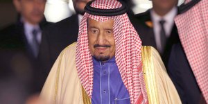 Ο βασιλιάς της Σαουδικής Αραβίας Salman bin Abdulaziz al-Saud.