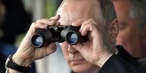 Ο Πρόεδρος της Ρωσίας Βλάντιμιρ Πούτιν/ Φωτογραφία: Alexei Nikolsky/AP