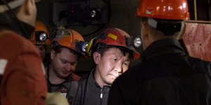 Την ώρα του ατυχήματος  στις εγκαταστάσεις βρίσκονταν 142 μεταλλωρύχοι./ Φωτογραφία: Grigoriy Iftodiy/AP