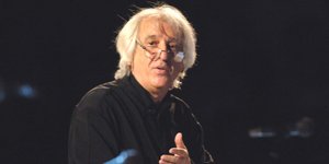 Ο συνθέτης Χρήστος Λεοντής από συναυλία στο Ηρώδειο -Φωτογραφεία αρχείου: Eurokinissi/ΜΠΙΛΙΟΣ ΧΑΡΑΛΑΜΠΟΣ