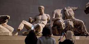 Η επιστροφή των μαρμάρων του Παρθενώνα αντάλλαγμα για το Brexit;/Φωτογραφία: Matt Dunham/AP