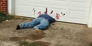 Η αστυνομία διαπίστωσε ότι η κούκλα ήταν γεμισμένη με άχυρο (GREENE COUNTY SHERIFF'S DEPARTMENT)