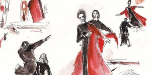 Σχέδια για την παράσταση «Ηλέκτρα»