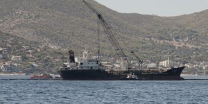 Την Παρασκευή θα απολογηθούν ο καπετάνιος και ο πρώτος μηχανικός / Φωτογραφία: InTime news ΚΩΤΣΙΑΡΗΣ ΓΙΑΝΝΗΣ