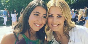 Η Νατάσα Θεοδωρίδου με την κόρη της Χριστιάνα (Φωτογραφία: Instagram)