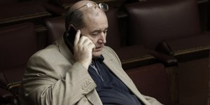 Βολές Φίλη κατά Τραμπ (Φωτογραφία: EUROKINISSI/ΓΙΩΡΓΟΣ ΚΟΝΤΑΡΙΝΗΣ)