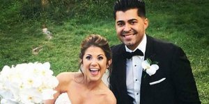 Το ζευγάρι την ημέρα του γάμου του. Πηγή φωτό: Facebook