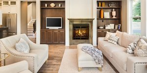 Λιτό με αίσθηση θαλπωρής το σαλόνι του σπιτιού. Πηγή φωτό: Shutterstock