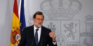 Ο Ισπανός πρωθυπουργός Μαριάνο Ραχόι (Φωτογραφία: ΑΡ)